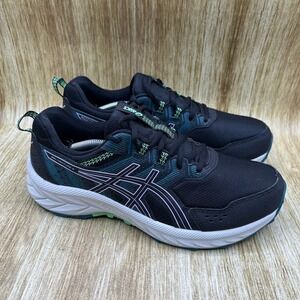 ASICS Gel-Venture‎ 9 Trail Shoes Women's Size 10 Wide Black Violet 1012B314